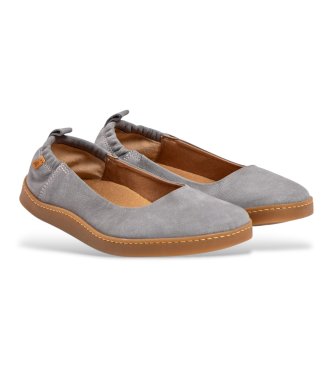 El Naturalista Leather Ballerinas N5912 Origin blue