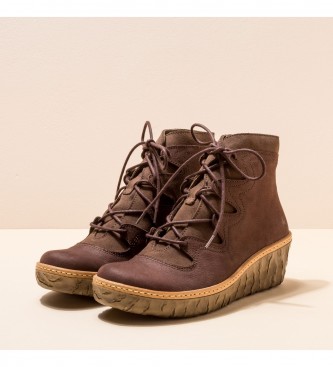 El Naturalista Botines de piel  Myth Yggdrasil N5146 Marrn -Altura cua 5,7 cm-
