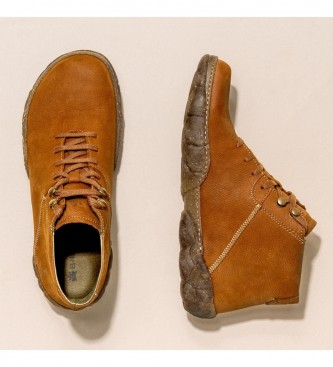 El Naturalista Skórzane buty za kostkę N5083 Pleasant Brown