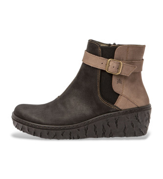 El Naturalista Bottines en cuir N5133 noir