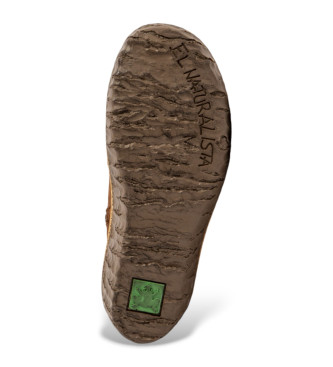 El Naturalista Braune Lederstiefeletten N5168