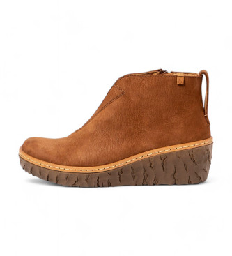 El Naturalista N5168 Mythos Yggdrasil Lederstiefel braun