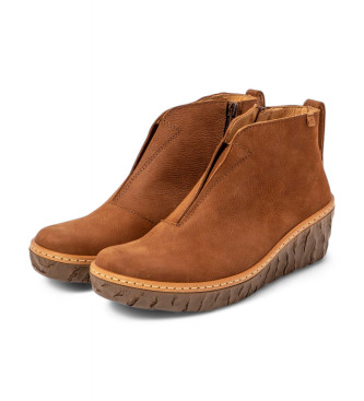 El Naturalista N5168 Myth Yggdrasil - Bottines en cuir marron