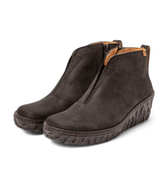 El Naturalista Bottines en cuir N5168 Myth Yggdrasil noir