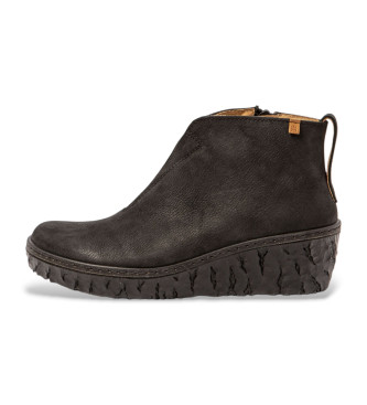 El Naturalista N5168 stivaletto in pelle nera