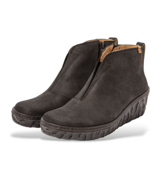 El Naturalista Bottines en cuir N5168 Myth Yggdrasil noir