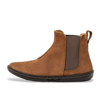 El Naturalista Bottines en cuir marron N5310