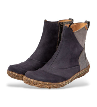 El Naturalista N5450 stivaletto in pelle blu navy