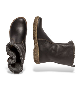 El Naturalista Botins em pele N5454 preto