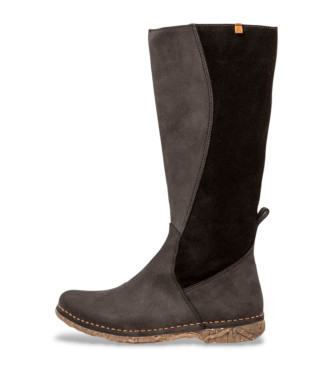 El Naturalista N5474 stivaletto in pelle nera