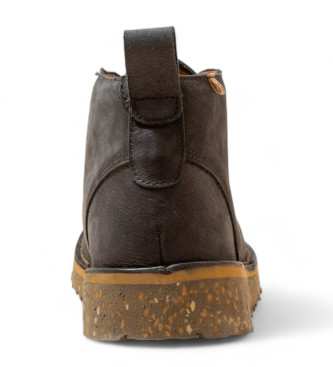 El Naturalista Botas de couro N5632 Felsen preto