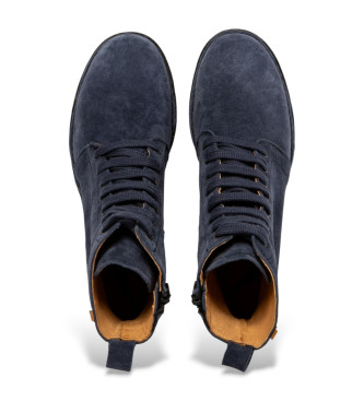 El Naturalista Leather ankle boots N5660 blue