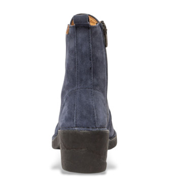 El Naturalista Leather ankle boots N5660 blue