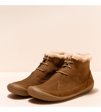 El Naturalista Leather ankle boots N5778 Pawikan brown
