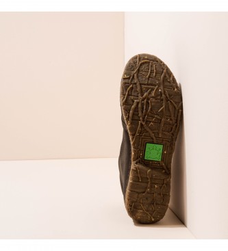 El Naturalista Skórzane buty za kostkę N974 Pleasant Black