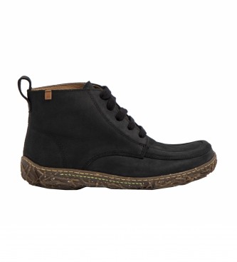 El Naturalista Leather Ankle Boots N5453 Nido black