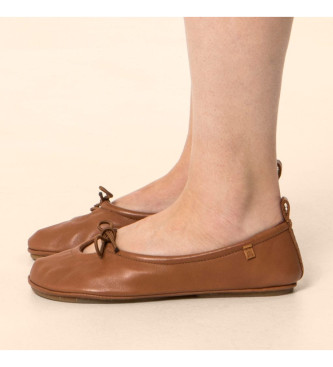 El Naturalista Cuir nappa souple Cuir Manoletinas