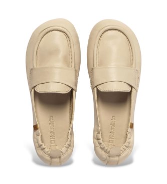 El Naturalista Leather Moccasins N5822 Essence beige