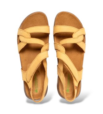 El Naturalista Sandali in pelle N5079 Wakataua giallo