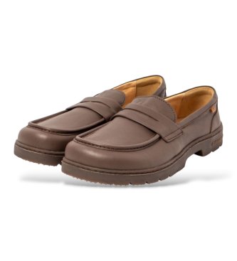 El Naturalista Mocassins de Couro N5239 Nomada castanho