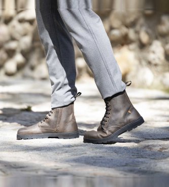 El Naturalista Stivaletti in pelle N5264C Nomada grigio-blu