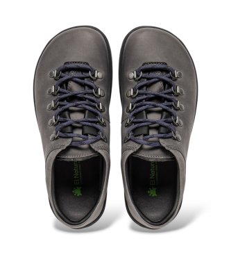 El Naturalista Nomada Gray Leather Shoes N5266
