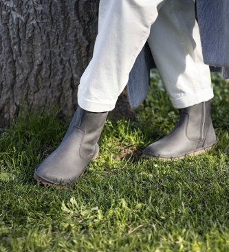 El Naturalista Stivaletti in pelle N5375 Tribu grigio