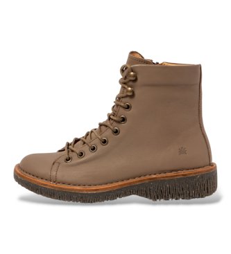 El Naturalista Botins de Pele N5572 Volcano castanho