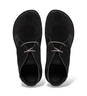 El Naturalista Bare black leather ankle boots N5672