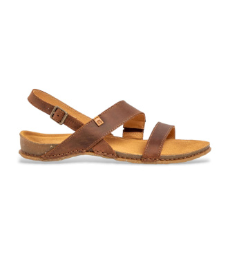 El Naturalista Leather Sandals N5804 Panglao brown