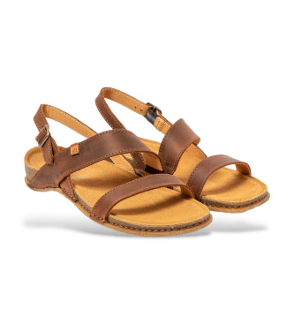 El Naturalista Leather Sandals N5804 Panglao brown