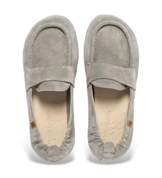 El Naturalista Leather Moccasins N5822S Essence blue