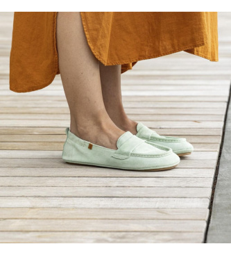 El Naturalista Mokkasiner i læder N5822S Essence green