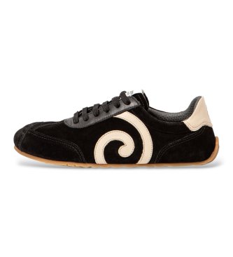 El Naturalista Ondina Black Leather Sneakers N5934