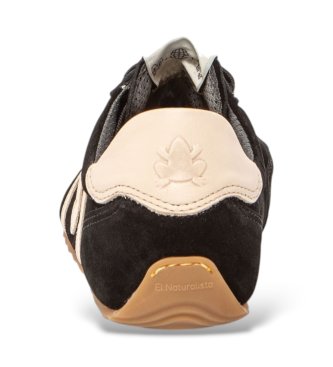 El Naturalista Ondina Black Leather Sneakers N5934