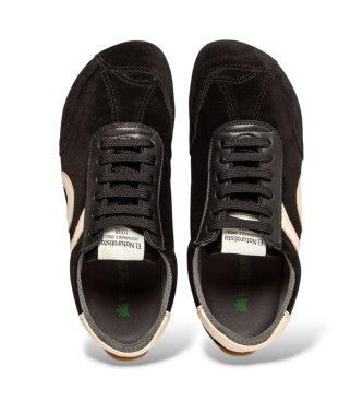 El Naturalista Ondina Black Leather Sneakers N5934