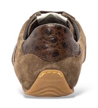 El Naturalista Ondina N5934 Brown Leather Sneakers