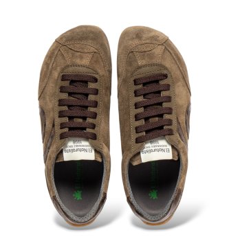 El Naturalista Ondina N5934 Brown Leather Sneakers