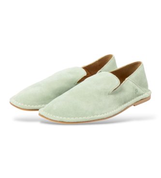 El Naturalista Sapatos de Couro N5976 Crisol verde