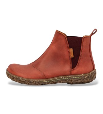 El Naturalista Stivaletti in Pelle N786 Nido rosso