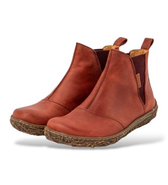 El Naturalista Stivaletti in Pelle N786 Nido rosso