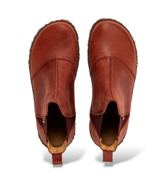 El Naturalista Stivaletti in Pelle N786 Nido rosso