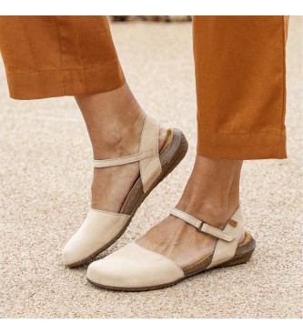 El Naturalista Sand�lias de couro N412 Wakataua bege