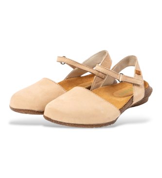 El Naturalista Sand�lias de couro N412 Wakataua bege
