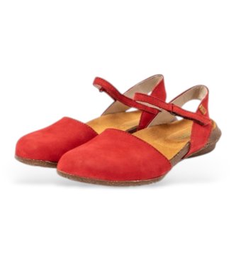 El Naturalista Sandali in pelle rossa N412 Wakataua