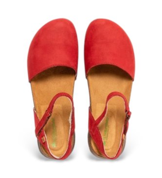 El Naturalista Sandali in pelle rossa N412 Wakataua