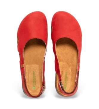 El Naturalista Sandali in pelle rossa N413 Wakataua