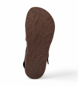 El Naturalista Skórzane sandały N5681 Bare Sandals czarne