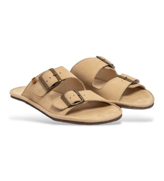 El Naturalista Sandales en cuir N5682 Bare beige
