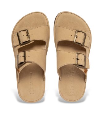 El Naturalista Sandales en cuir N5682 Bare beige